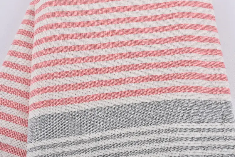 Bride Gift, 68x40 Cotton Striped Terry Towel, Bachelor Towel, Monogram Turkish Towel, Bridal Shower Favors, Holiday Towel, Personalized Wedding Gift - 4