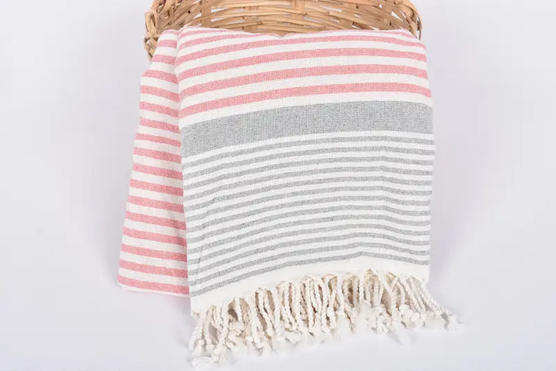 Bride Gift, 68x40 Cotton Striped Terry Towel, Bachelor Towel, Monogram Turkish Towel, Bridal Shower Favors, Holiday Towel, Personalized Wedding Gift - 5