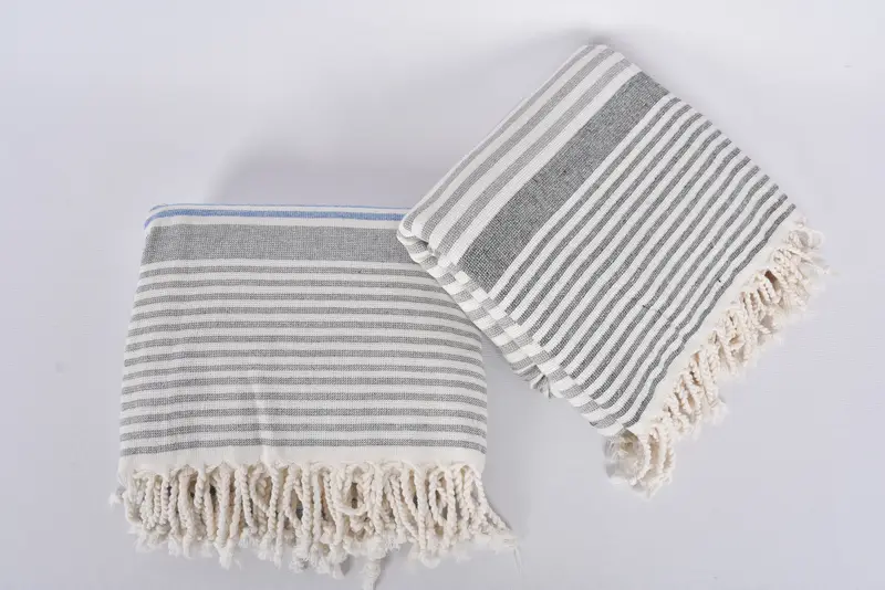Bride Gift, 68x40 Cotton Striped Terry Towel, Bachelor Towel, Monogram Turkish Towel, Bridal Shower Favors, Holiday Towel, Personalized Wedding Gift - 6