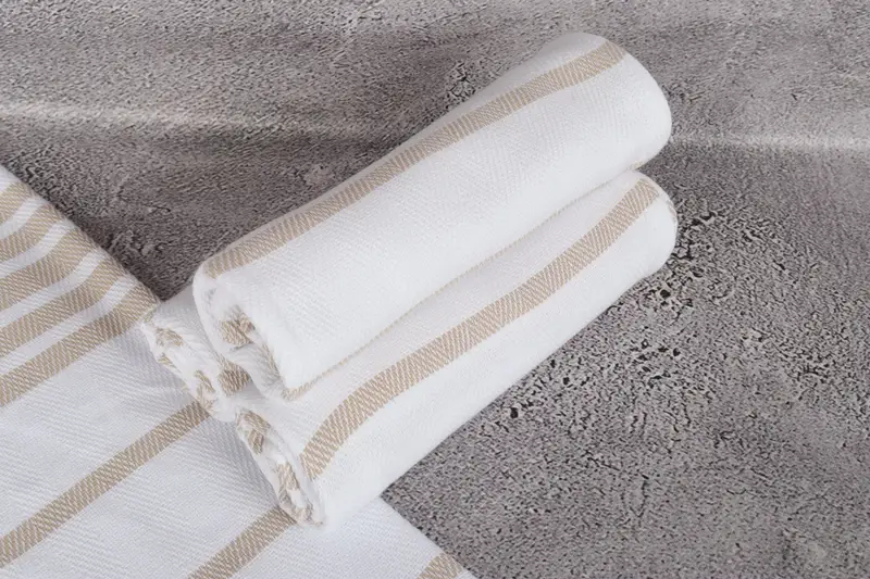 36x24 Cotton Herringbone Towel, Bachelorette Party Favors, Kitchen Towel, Summer Towel, Bridal Shower Gift, Monogram Hand Towel, Turkish Hand Towel - 7