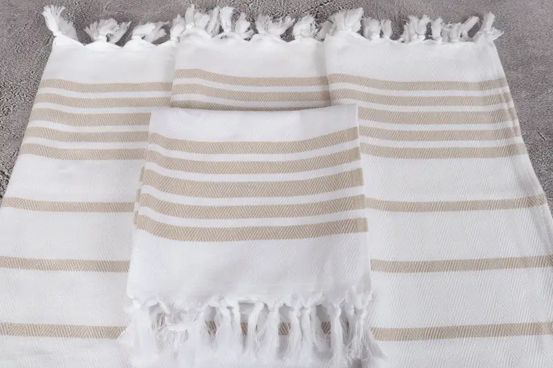 36x24 Cotton Herringbone Towel, Bachelorette Party Favors, Kitchen Towel, Summer Towel, Bridal Shower Gift, Monogram Hand Towel, Turkish Hand Towel - 4