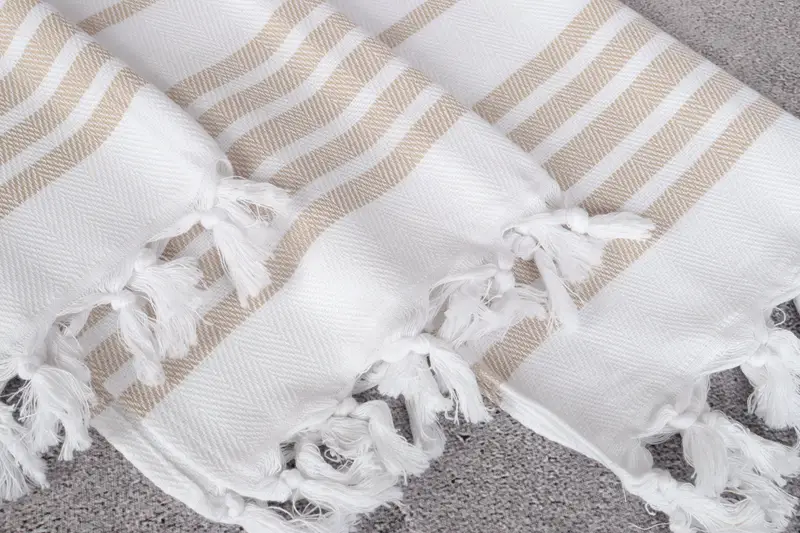 36x24 Cotton Herringbone Towel, Bachelorette Party Favors, Kitchen Towel, Summer Towel, Bridal Shower Gift, Monogram Hand Towel, Turkish Hand Towel - 5