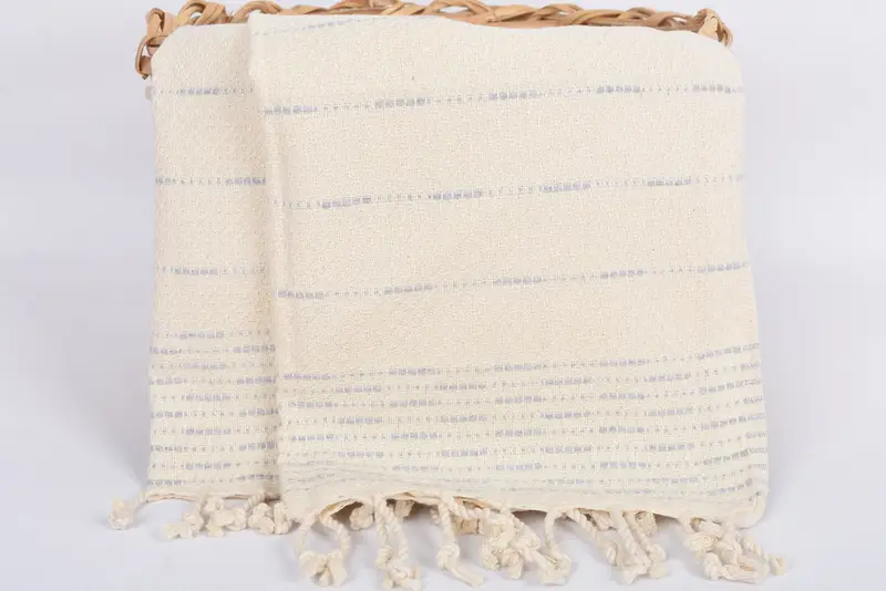 Bridal Shower Favor, Towel With Name, Small Bath Towels, Personalized Hand Towel, Personalized Dish Towel, 36x18 Cotton Striped Design Towel - 5