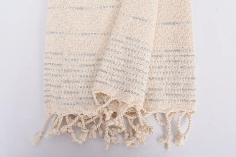 Bridal Shower Favor, Towel With Name, Small Bath Towels, Personalized Hand Towel, Personalized Dish Towel, 36x18 Cotton Striped Design Towel - 8