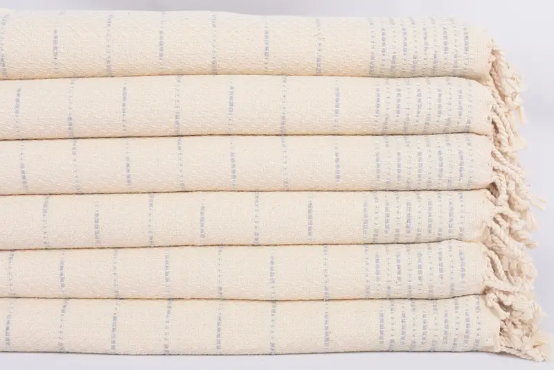 Bridal Shower Favor, Towel With Name, Small Bath Towels, Personalized Hand Towel, Personalized Dish Towel, 36x18 Cotton Striped Design Towel - 3