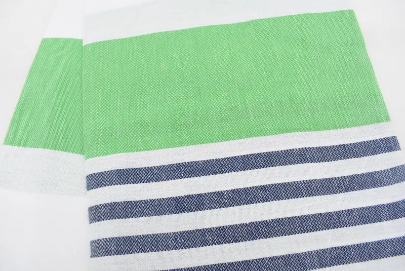 Travel towel, Wedding Anniversary Gift, Gift For Mom, Turkish towel, Kids Beach Towel, 70x40 Cotton Striped Towel, Sand-resistant towel, Scarf Towel - 5