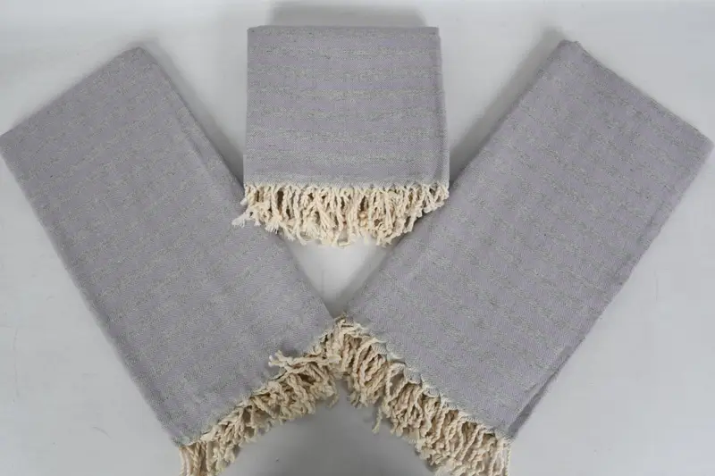Wedding For Favor, Guest Towel, Turkish beach towel with fringe, Sand-free towel, Bachelorette Gifts, 70x36 Cotton Striped Towel, Custom Beach Towel - 8