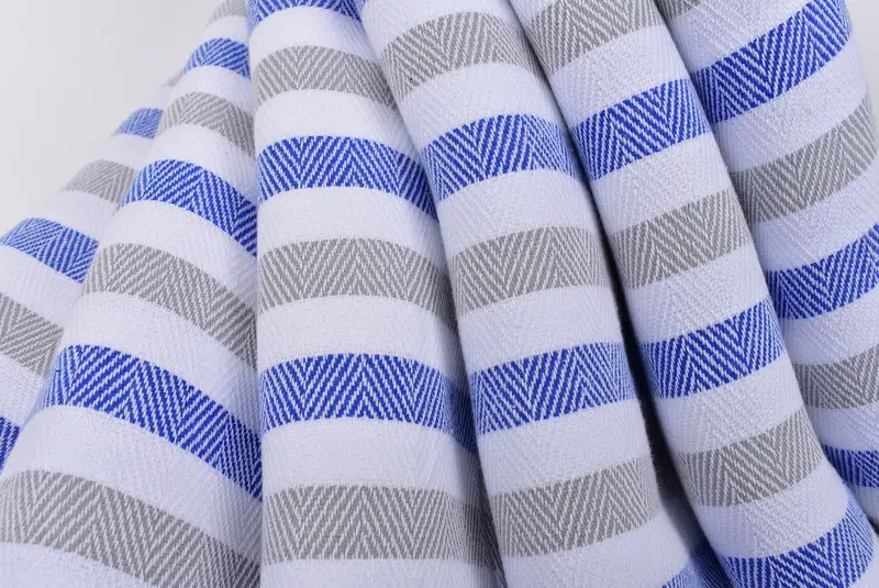 Bridesmaid Gifts Personalized, Organic towel, Summer Gift, 64x40 Cotton Striped Towel, Bridesmaid Gift Towel, Kids Beach Towel, Bachelor Towel - 5