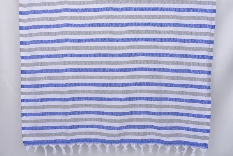 Bridesmaid Gifts Personalized, Organic towel, Summer Gift, 64x40 Cotton Striped Towel, Bridesmaid Gift Towel, Kids Beach Towel, Bachelor Towel - 8