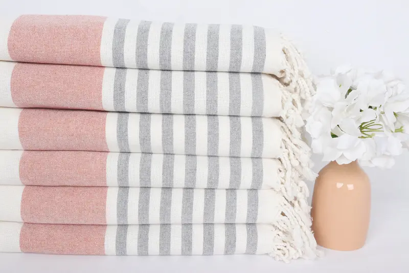 Best Friend Gift Ideas, Quick-dry peshtemal, 68x36 Cotton Striped Terry Towel, Monogrammed Beach Towel, Bachelor Bachelorette Party Favors - 3