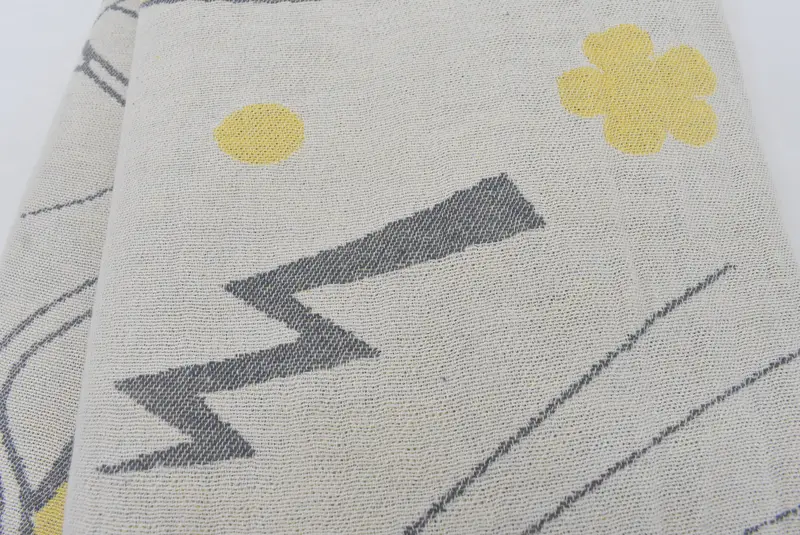 Monogram Blanket, Turkish Cotton Throw Blanket, Couch Cover, Custom Wedding Gifts, Bachelorette Gifts, 96x80 Cotton Bicycle Pattern Towel - 6