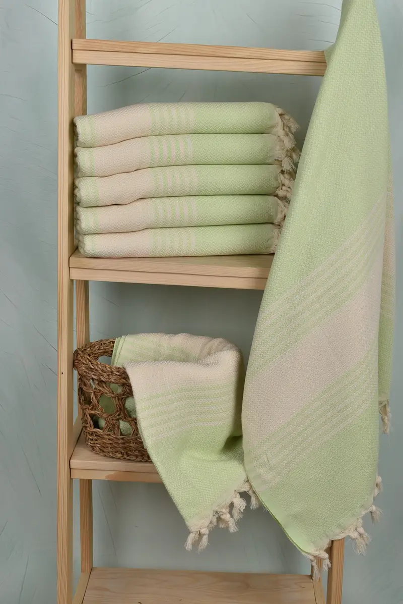 Beach towel, 70x40 Cotton Striped Towel, Personalized Towel, Personalized Turkish bath towel for home decor, Valentines Gift, Wedding Favors - 3