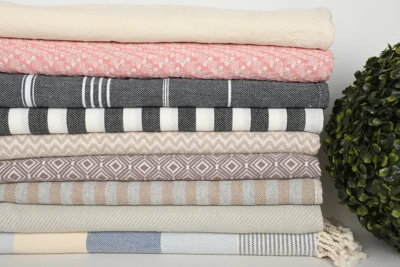Custom Turkish Towel, Wedding Favors, Monogram Kitchen Towel, Birthday Gift, Personalized Gifts, 36x18 Cotton Set of 10 Towel, Embroidery Towel - 3