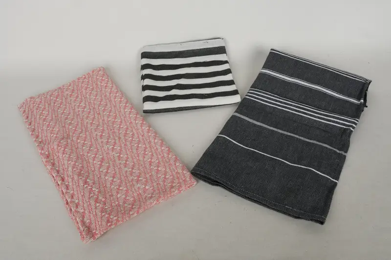 Custom Turkish Towel, Wedding Favors, Monogram Kitchen Towel, Birthday Gift, Personalized Gifts, 36x18 Cotton Set of 10 Towel, Embroidery Towel - 5