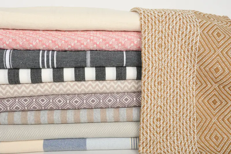 Custom Turkish Towel, Wedding Favors, Monogram Kitchen Towel, Birthday Gift, Personalized Gifts, 36x18 Cotton Set of 10 Towel, Embroidery Towel - 2