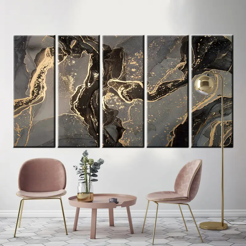 Abstract Wall Art, Marble Wall Decor, Marble Canvas Print, Marble Wall Art, Abstract Canvas Print, Marble Painting, Marble Wall Art Canvas - 3