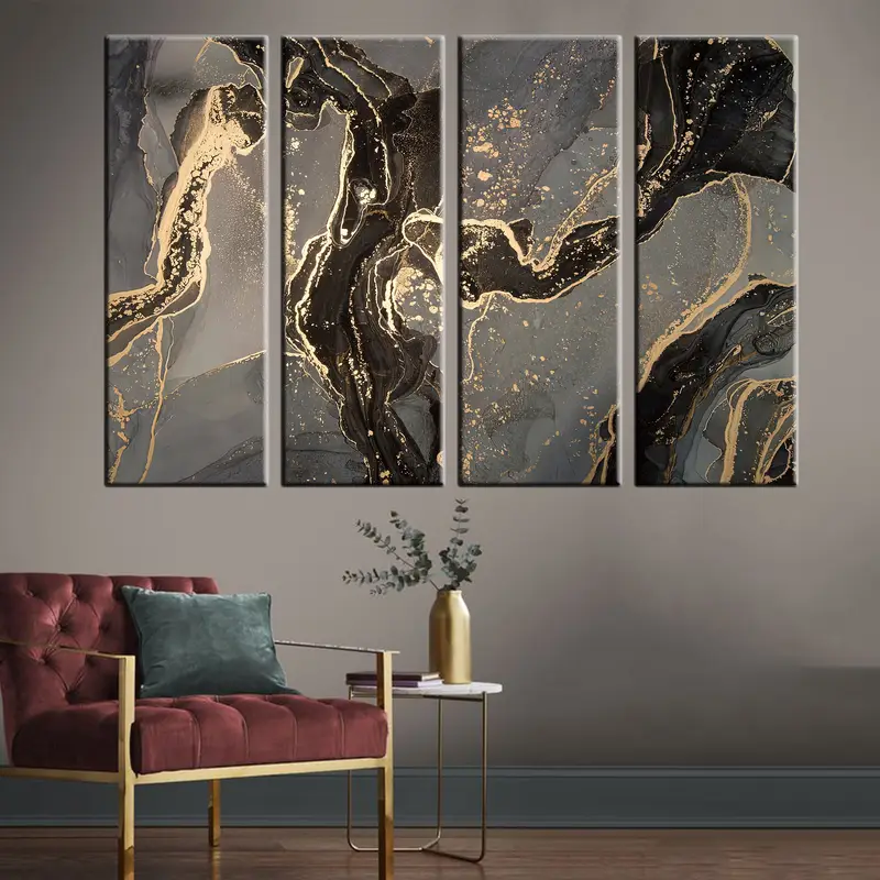 Abstract Wall Art, Marble Wall Decor, Marble Canvas Print, Marble Wall Art, Abstract Canvas Print, Marble Painting, Marble Wall Art Canvas - 2