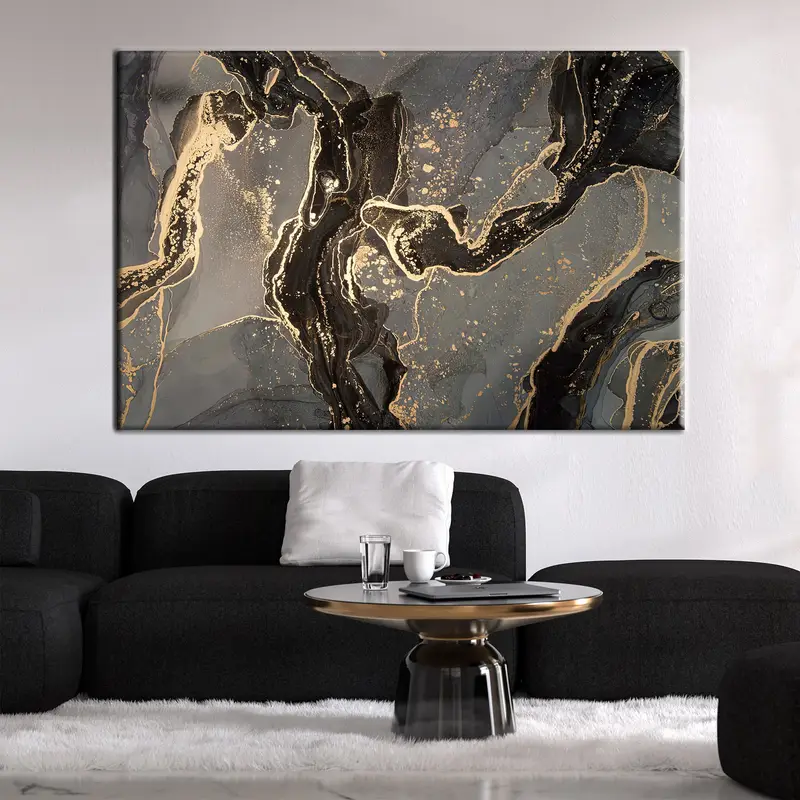Abstract Wall Art, Marble Wall Decor, Marble Canvas Print, Marble Wall Art, Abstract Canvas Print, Marble Painting, Marble Wall Art Canvas - 1