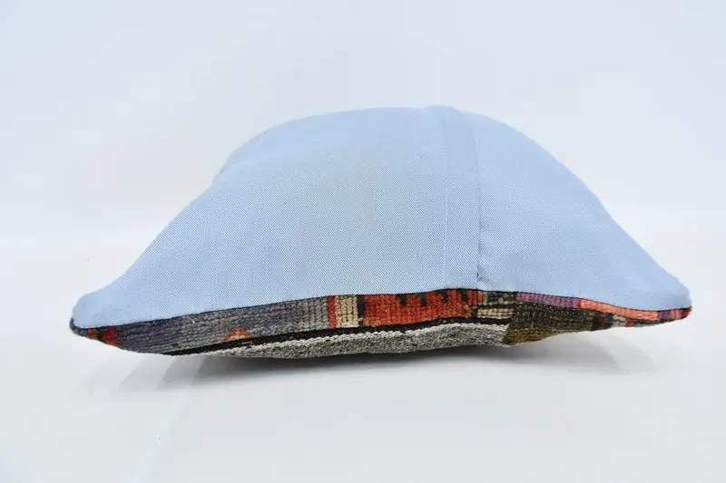 Anatolian Cushion Case, Cozy Throw Pillow Cover, Boho Pillow, Kilim Cushion Sham, Turkish Kilim Pillow, Pillow Case, 20x20 Orange Pillow Cover - 5