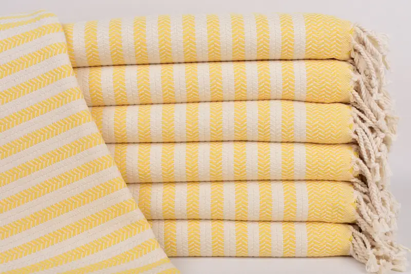 Bachelor Bachelorette Party Favors, Welcome Wedding Gift, Yoga Towel, 70x40 Cotton Chevron Towel, Gift For Her, Girls Weekend Favors, Gifts For Him