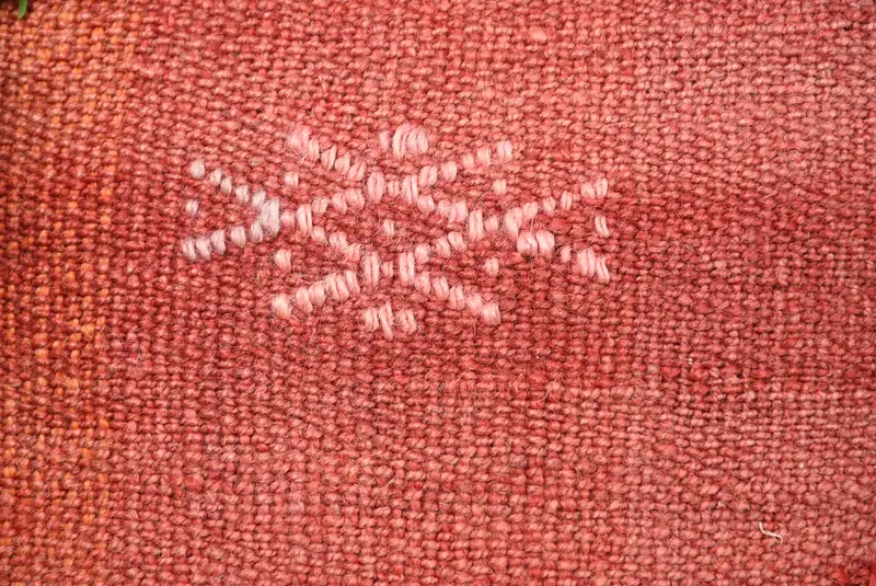 Vintage Throw Cushion Cover, Chair Pillow Sham, Home Decor Pillow, Turkish Pillow, 14x14 Red Pillow, Customized Cushion, Pillow for Sofa, Pillow - 3