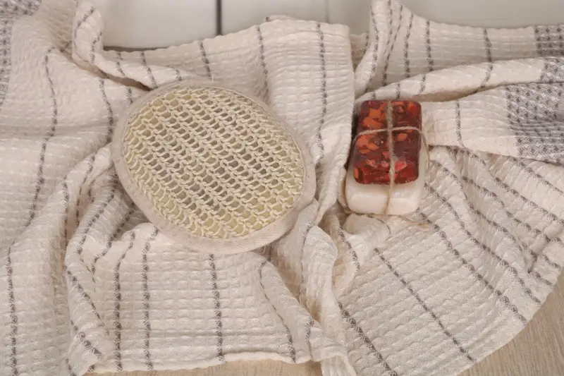 Ev Isınma Hediyesi, Kişiselleştirilmiş Mutfak Havlusu, Monogram El Havlu, 40x20 Pamuk Waffle Havlu, Monogram Türk Banyo Havlusu, Mutfak Havlusu - 7