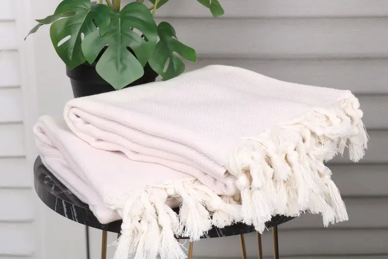 Bath towel, Turkish hand towel, Monogram Beach Towel, Wedding Gift Ideas, Handwoven Turkish Towel, Bulk Order Towel, 70x40 Cotton Herringbone Towel - 3