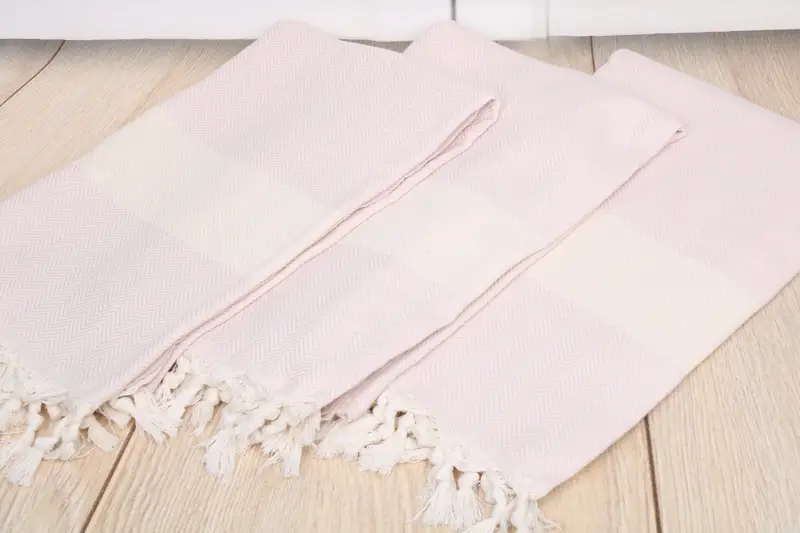 Bath towel, Turkish hand towel, Monogram Beach Towel, Wedding Gift Ideas, Handwoven Turkish Towel, Bulk Order Towel, 70x40 Cotton Herringbone Towel - 6