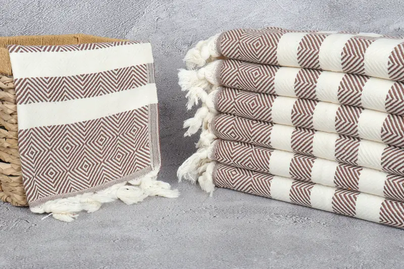 32x20 Cotton Diamond Towel, Guest Towel, Monogram Hand Towel, Wedding Favors, Bachelorette Party Decorations, Custom Hand Towel, Bathroom Towel - 3