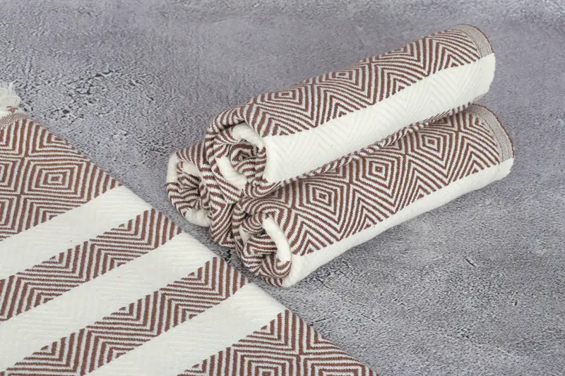 32x20 Cotton Diamond Towel, Guest Towel, Monogram Hand Towel, Wedding Favors, Bachelorette Party Decorations, Custom Hand Towel, Bathroom Towel - 8