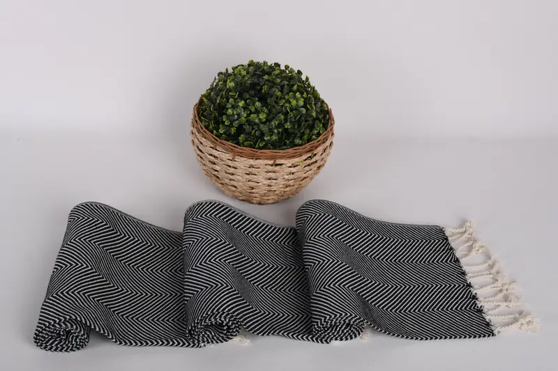 Kişiselleştirilmiş el havlu, düğün iyilikleri, kişiselleştirilmiş mutfak havlu, gelin için düğün günü hediyesi, 40x20 pamuklu balıksırtı havlu, seyahat havlu - 8