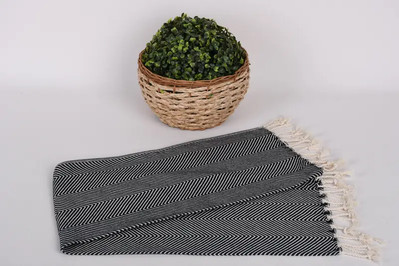 Kişiselleştirilmiş el havlu, düğün iyilikleri, kişiselleştirilmiş mutfak havlu, gelin için düğün günü hediyesi, 40x20 pamuklu balıksırtı havlu, seyahat havlu - 4