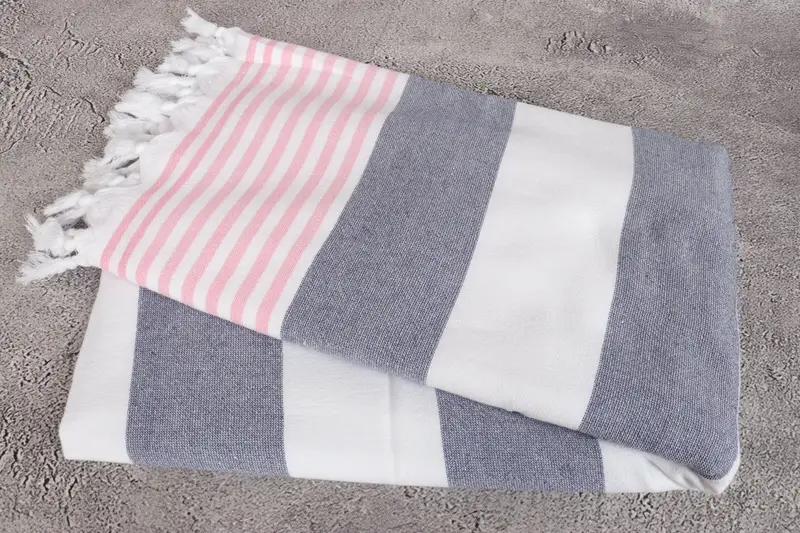 Sand-free towel, Bachelor Towel, 68x36 Cotton Striped Terry Towel, Gift For Boyfriend, Turkish Towel Beach, Bachelorette Party Favors, Guest Towel - 6