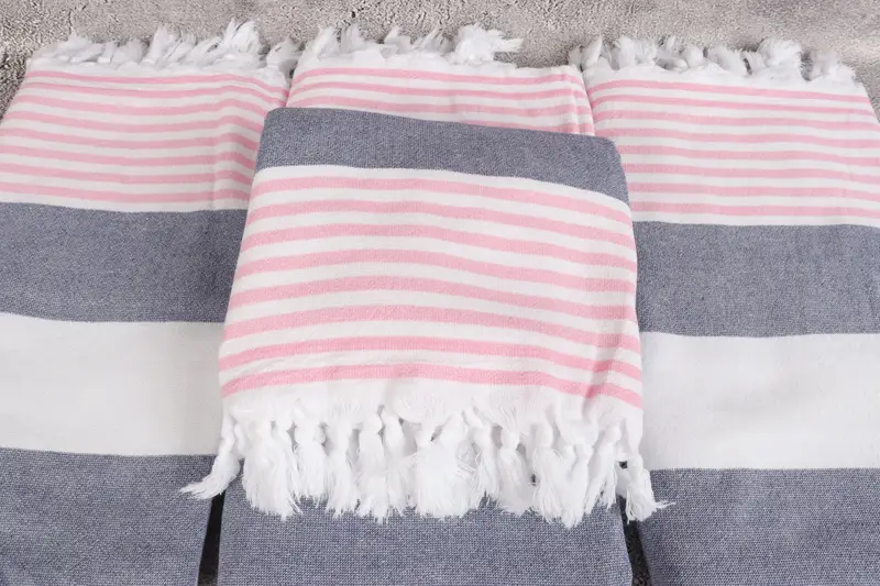 Sand-free towel, Bachelor Towel, 68x36 Cotton Striped Terry Towel, Gift For Boyfriend, Turkish Towel Beach, Bachelorette Party Favors, Guest Towel - 4