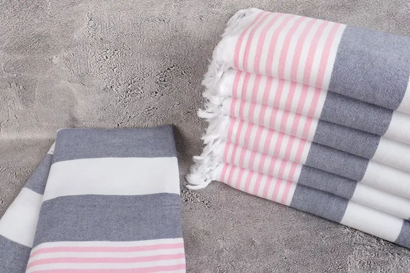 Sand-free towel, Bachelor Towel, 68x36 Cotton Striped Terry Towel, Gift For Boyfriend, Turkish Towel Beach, Bachelorette Party Favors, Guest Towel - 2