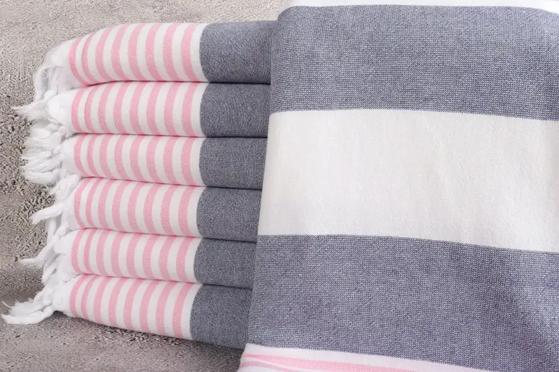 Sand-free towel, Bachelor Towel, 68x36 Cotton Striped Terry Towel, Gift For Boyfriend, Turkish Towel Beach, Bachelorette Party Favors, Guest Towel - 1