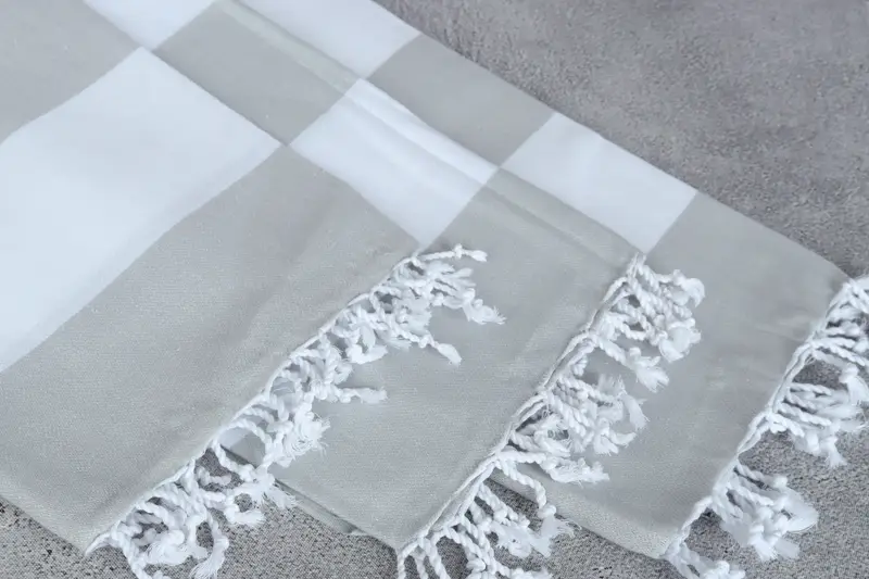 Bridesmaid Gifts, Custom Wedding Gift, Valentines Gift, 70x40 Cotton Striped Towel, Custom Wedding Gifts, Quick-dry travel peshtemal towel - 5