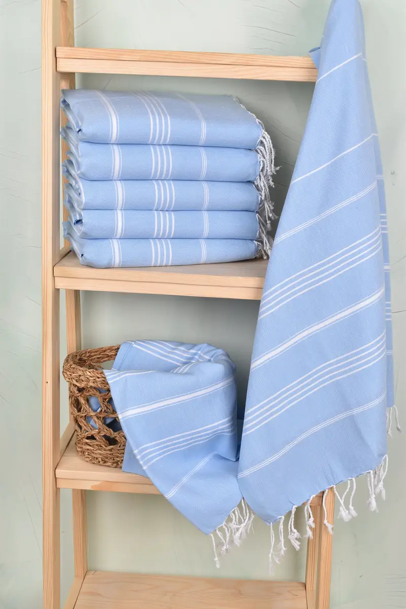 Wedding Gift, 70x40 Cotton Striped Towel, Bridesmaid Towel, Birthday Gift, Florida Bachelorette Party Favors, Bachelor Gifts, Monogram Beach Towel - 3