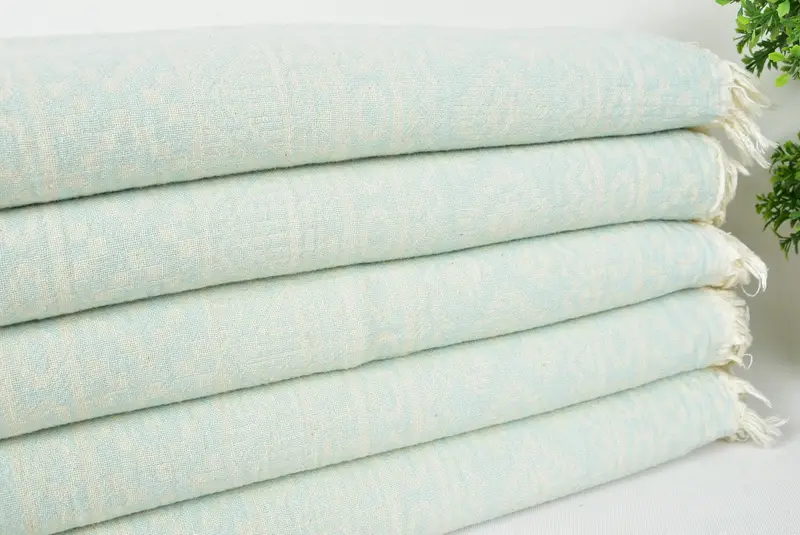 Bridal Shower Gifts, Lightweight Turkish towel, Monogram Beach Towel, Organic Towel, Personalized Towel, Pool Towels, 68x36 Cotton Geometric Towel - 3