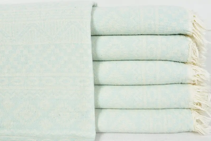 Bridal Shower Gifts, Lightweight Turkish towel, Monogram Beach Towel, Organic Towel, Personalized Towel, Pool Towels, 68x36 Cotton Geometric Towel - 1