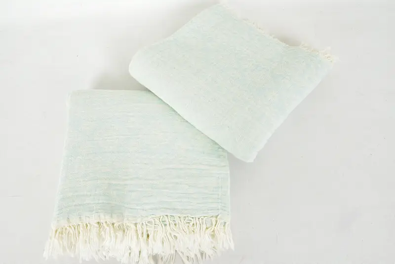 Bridal Shower Gifts, Lightweight Turkish towel, Monogram Beach Towel, Organic Towel, Personalized Towel, Pool Towels, 68x36 Cotton Geometric Towel - 6