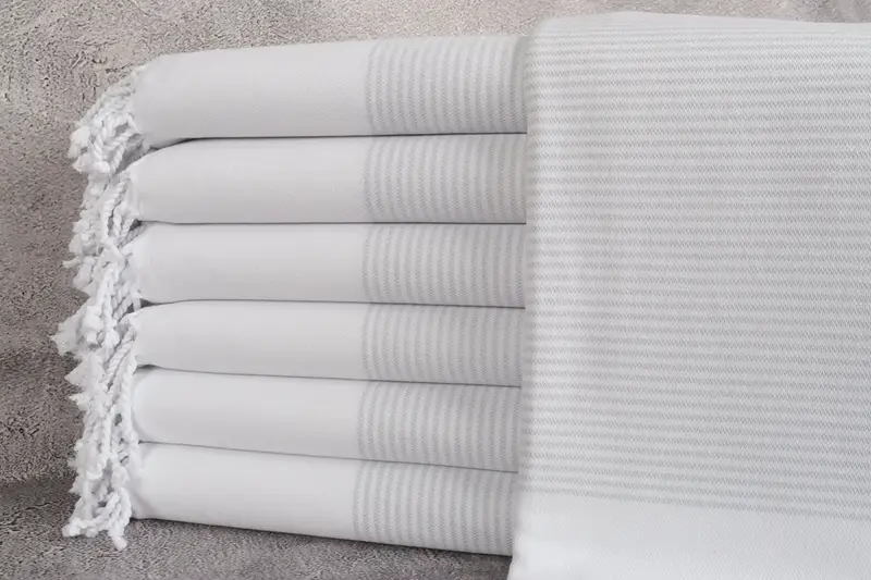 70x36 Cotton Striped Towel, Personalized Gift, Gift Boxes Towel, Beach Towel Bulk, Gym Towel, Personalized Gifts, Turkish Beach Towel Personalized - 1