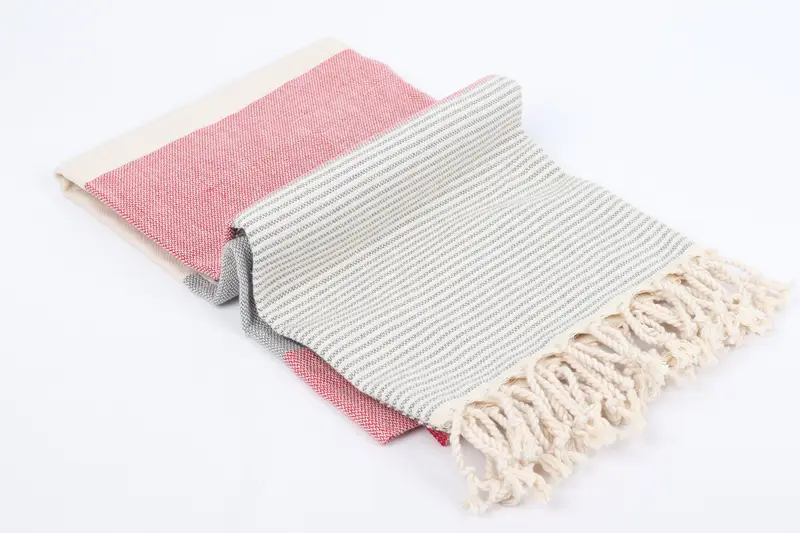 Personalized Towel Gift, Monogram Turkish Towel, Maid Of Honor Gift, Custom Wedding Gift, Beach Towel Gift, Travel Towel, 70x40 Cotton Striped Towel - 6