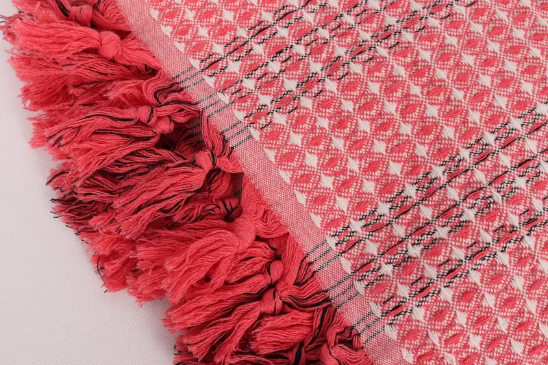 96x70 Cotton Striped Towel, Woven Blanket, Personalized Gift, Turkish Bedcover, Monogram Blanket, Decorative Bedspread, Bachelorette Party Favors - 13