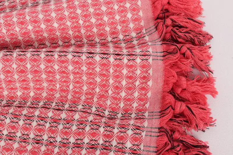 96x70 Cotton Striped Towel, Woven Blanket, Personalized Gift, Turkish Bedcover, Monogram Blanket, Decorative Bedspread, Bachelorette Party Favors - 16