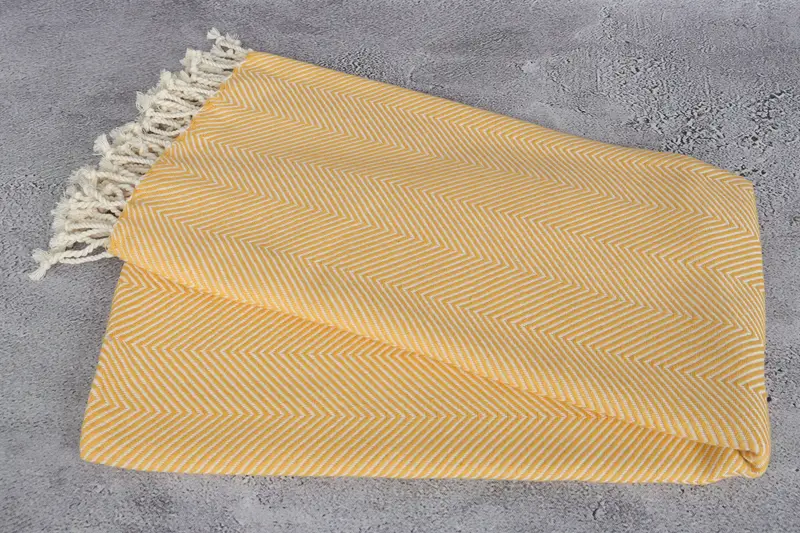 Handwoven Turkish bath towel, Gift Towel, Towel With Name, Bachelorette Party Gift, 70x40 Cotton Herringbone Towel, Turkish towel, Luxury towel - 6