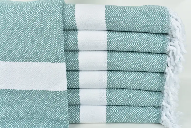 Bachelorette Party Gifts For Bride, Sand-resistant towel, 70x40 Cotton Diamond Towel, Bachelor Gift, Lightweight Turkish towel, Quick-dry peshtemal - 1