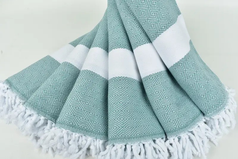 Bachelorette Party Gifts For Bride, Sand-resistant towel, 70x40 Cotton Diamond Towel, Bachelor Gift, Lightweight Turkish towel, Quick-dry peshtemal - 4