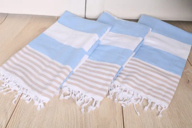 Turkish towel, Bachelorette Party Gifts Bridesmaids, Engagement Gift, 70x40 Cotton Striped Towel, Organic towel, Valentines Day Gift For Her - 6