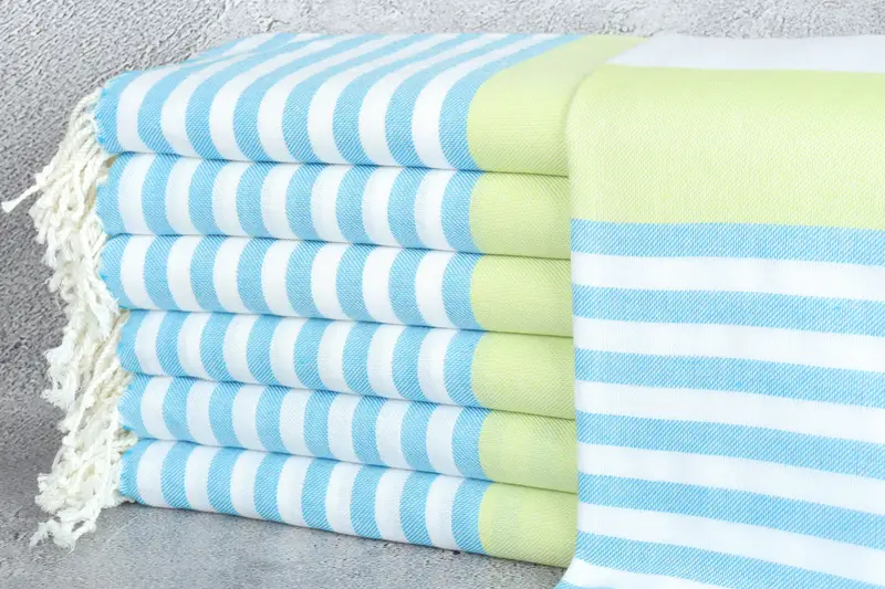 Monogram Turkish Towel, Bachelorette Favor, Beach Towel Monogram, Beach towel, 70x40 Cotton Striped Towel, Custom Beach Towels, Custom Towel - 1